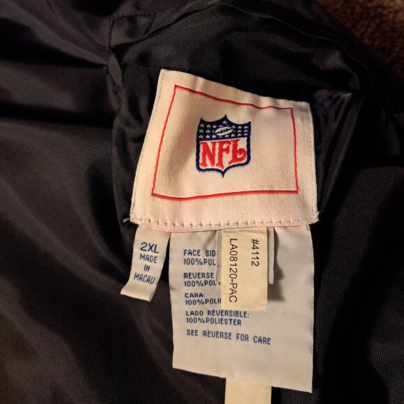 NFL Vintage Green Bay Packers Pro Player reversible Puffer/Fleece Coat - Picture 6 of 11